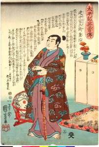 No. 5 Tatenaka Kanbei Shigeharu 建中官兵衛重治 (BM 2008,3037.05634)