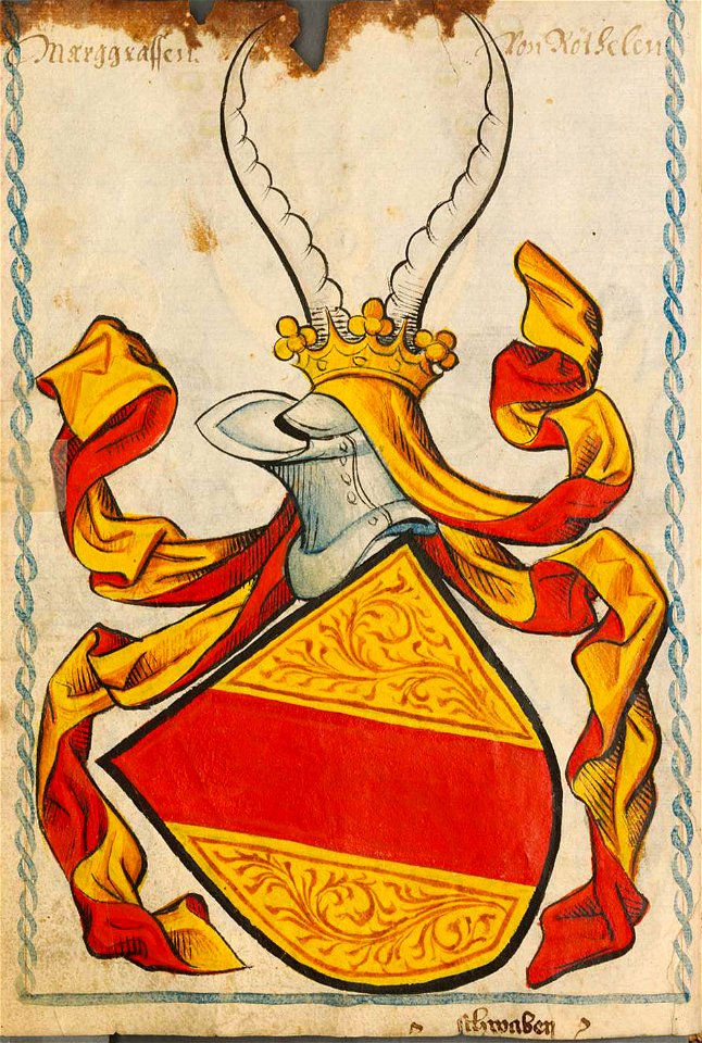 Markgraf von Hachberg-Rötteln Scheibler16ps