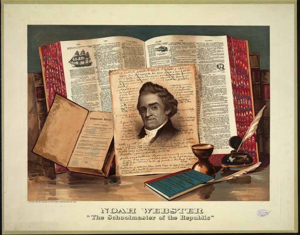 Noah Webster, the schoolmaster of the Republic LCCN2003680822
