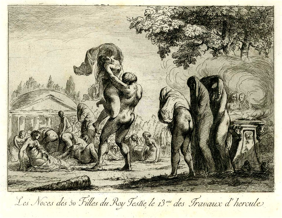 Noces des 50 filles du roy Testie