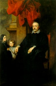 Nobiluomo genovese con le figlie