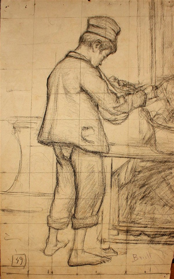 Noi amb gorra - Joan Brull i Vinyoles (1863-1912)
