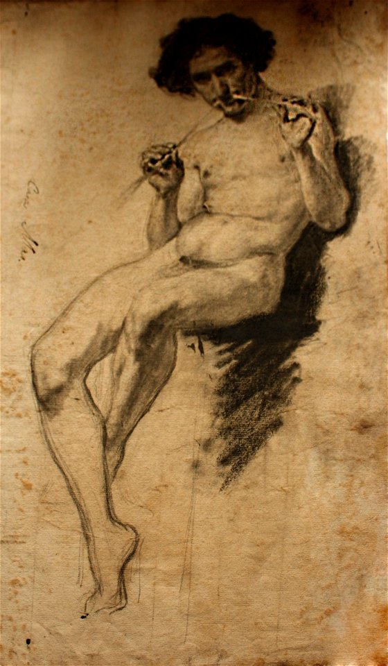 Noi tocant dues flautes - Joan Brull i Vinyoles (1863-1912)