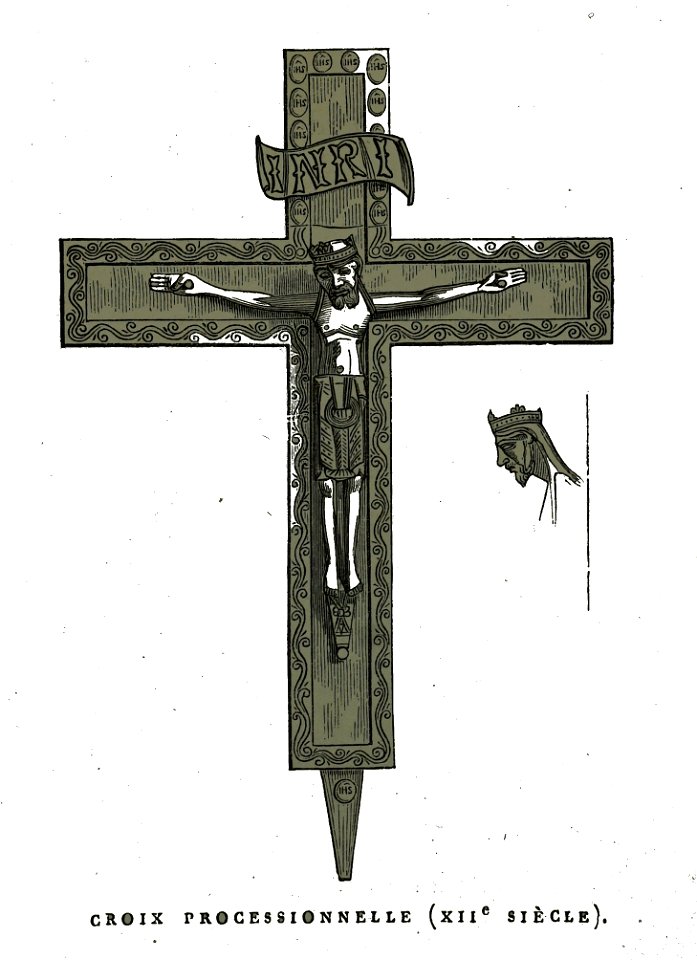 NOes croix processionnelle 00676