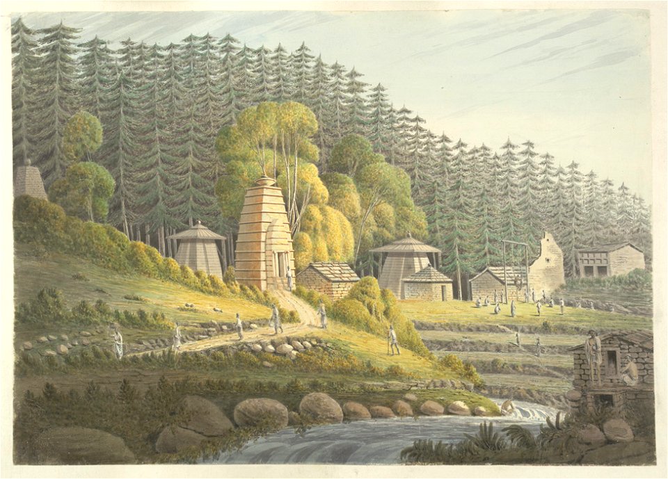 No.3 Hindoo Temples at Jagasir (Bagesar, Almora district)