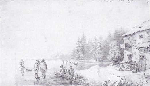 Markus Pernhart - Winterlandschaft - 1846
