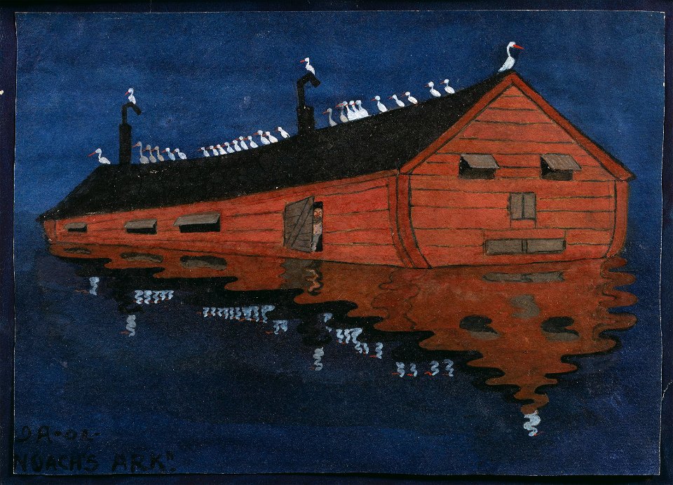Noah's Ark (Ivar Arosenius) - Nationalmuseum - 25196