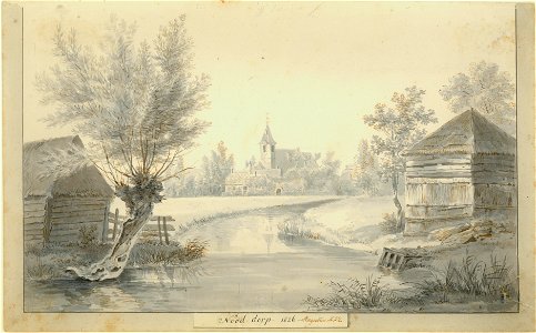 Nood-dorp 1826- Augustus 22., Balthasar Jooss, SA Delft, inv.nr. 4102