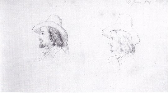 Markus Pernhart - Selbstporträt - 1848