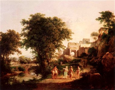 Markó, Károly - From the Pearl of Holy Antiquity (1833)