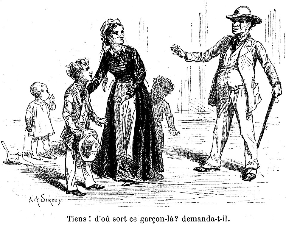Mark Twain Les Aventures de Huck Finn illustration p217