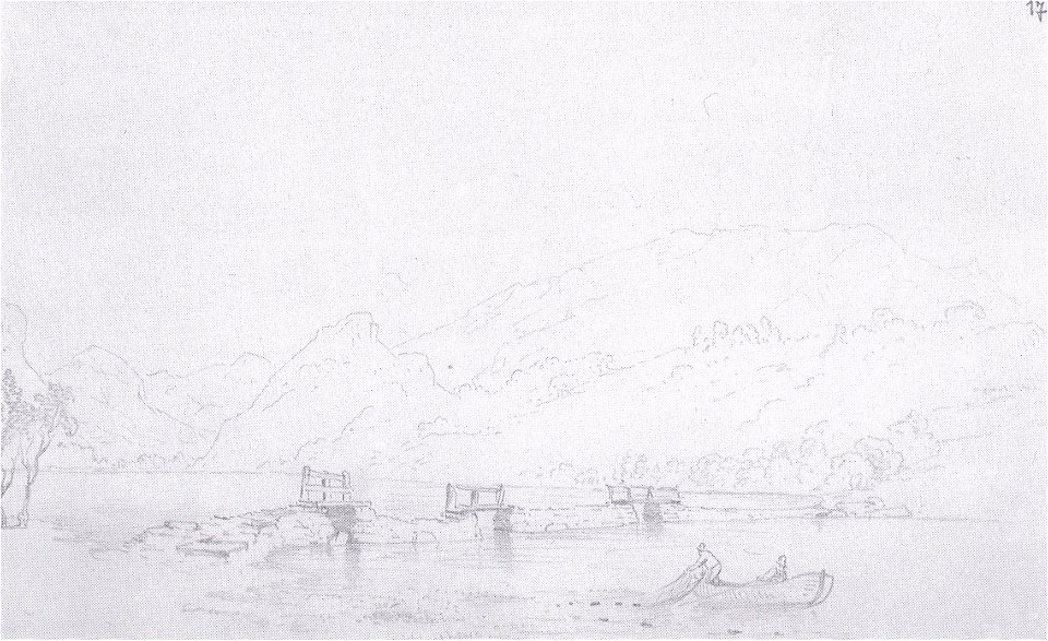 Markus Pernhart - Flusslandschaft - 1847