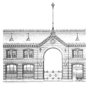 Markthalle XIV Fassade Dalldorferstrasse