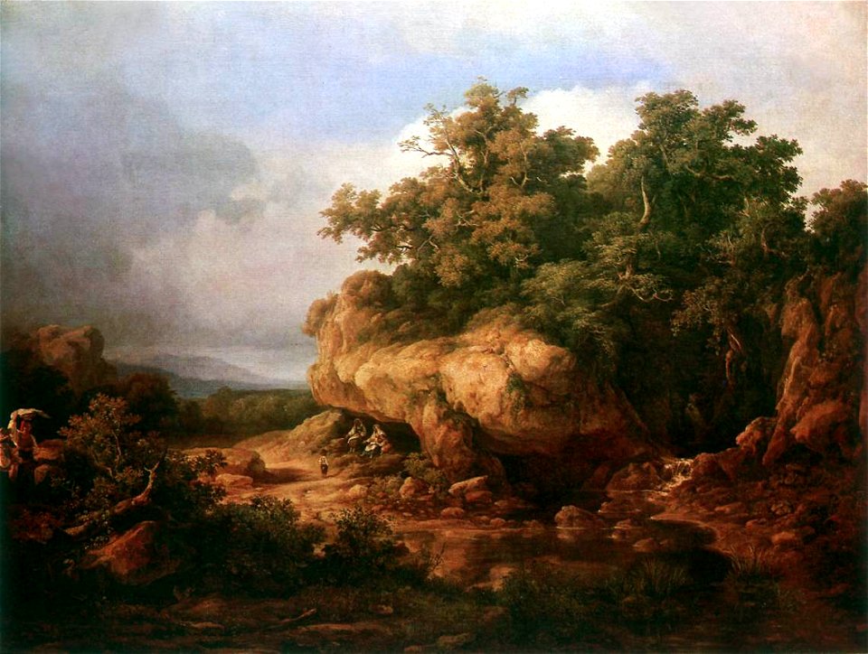Markó, Károly - The Roman Campagna near Ceraites (1843)