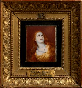 Marquard Wocher - Mary Magdalene penitent, Copy after Guido Reni - NG.M.00085 - National Museum of Art, Architecture and Design. Free illustration for personal and commercial use.