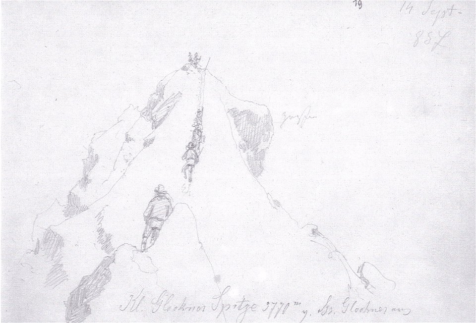 Markus Pernhart - Großglockner, 1857