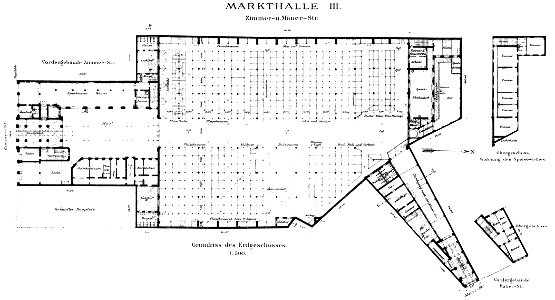Markthalle III Grundriss