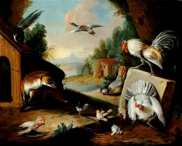 Marmaduke Cradock (c.1660-1717) - Baiting the Fox - 1548245 - National Trust