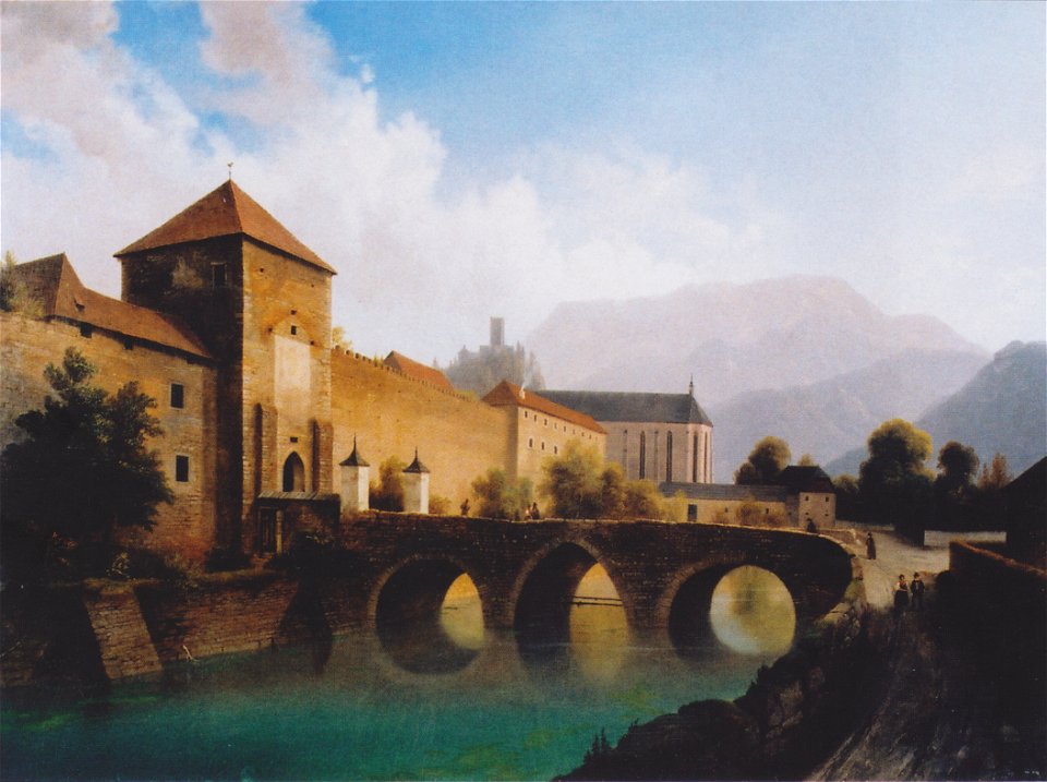 Markus Pernhart - Olsator mit Stadtgraben in Friesach