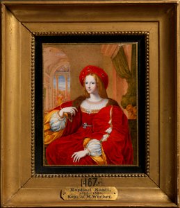Marquard Wocher - Portrait of Joanna, Queen of Castile - NG.M.00084 - National Museum of Art, Architecture and Design