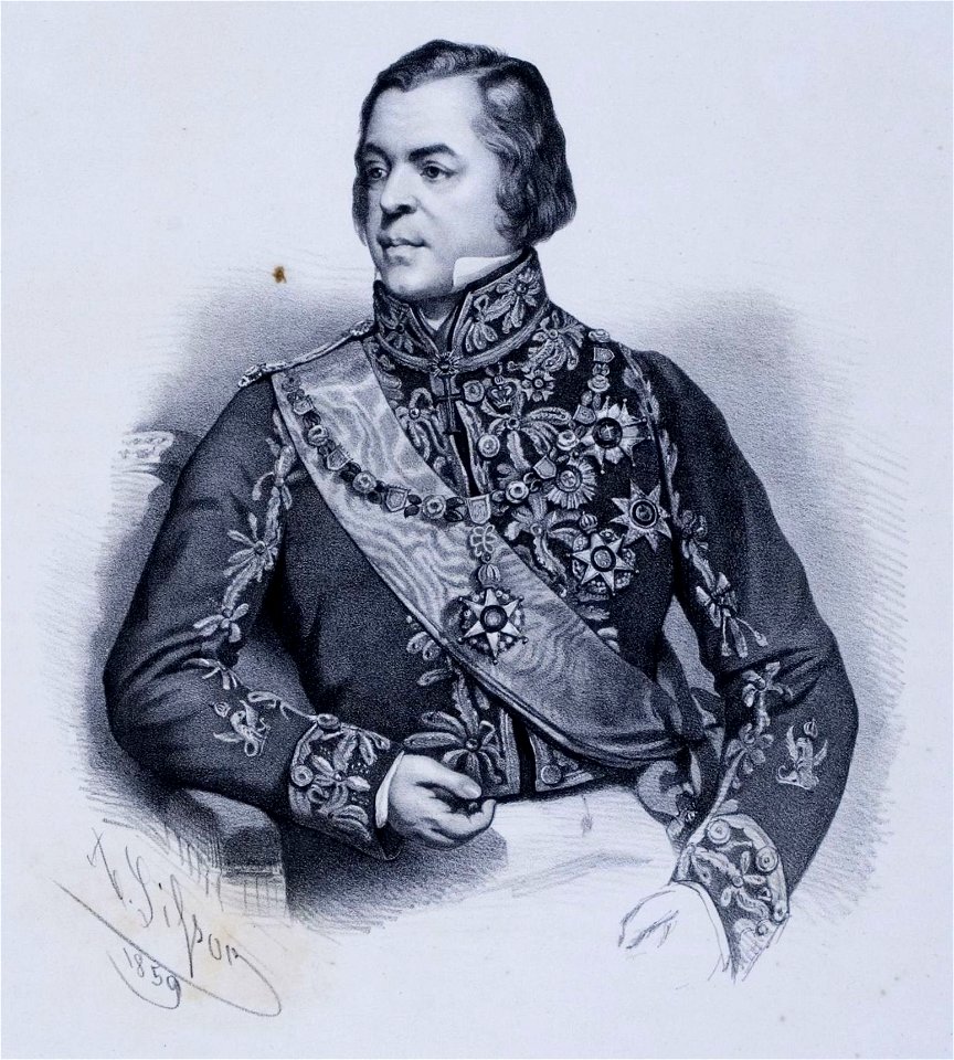 Marquez de Barbacena - Litografia (cropped)