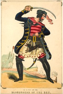 Marks, J.L. - theatrical portrait - Mr C. Pitt as The Bloodhound of the Bay - Google Art Project