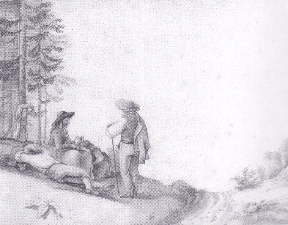 Markus Pernhart - Rastende Figuren - 1843
