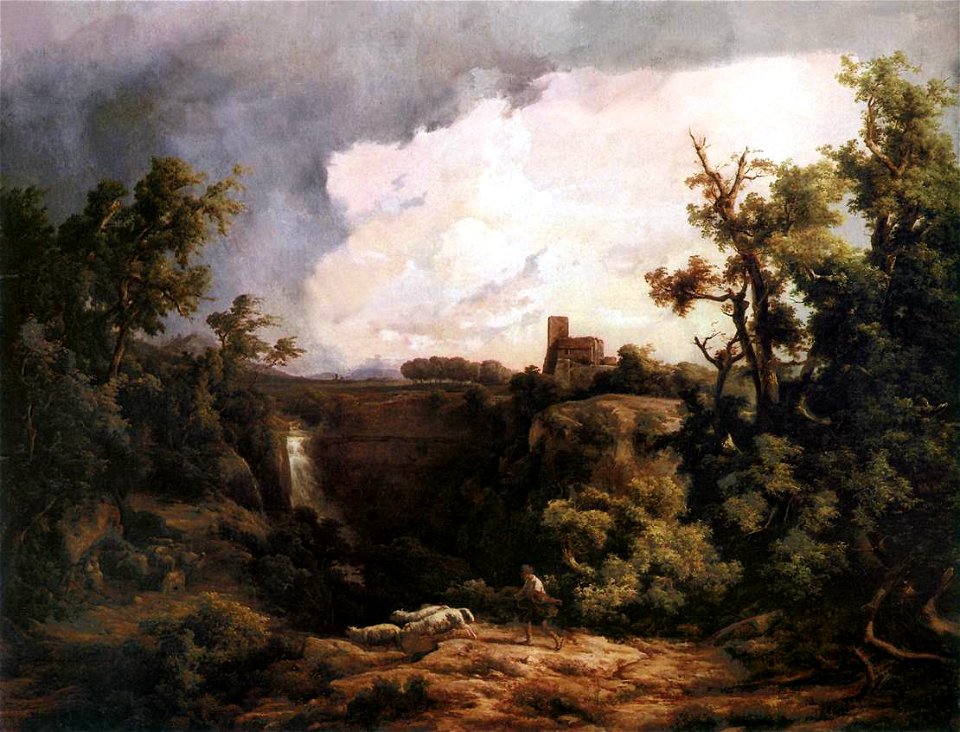 Markó, Károly - Aqua Nera near Rome (1858)