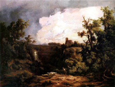 Markó, Károly - Aqua Nera near Rome (1858)