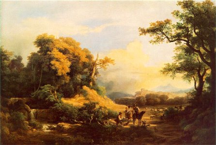 Markó, Károly - View in Apeggi (1848)