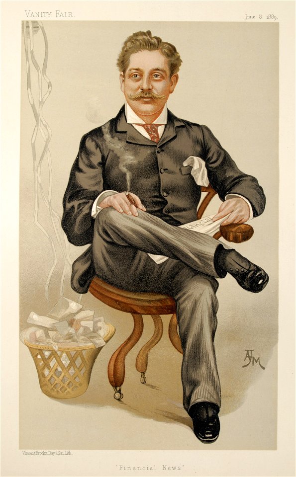 Harry Marks Vanity Fair 8 June 1889