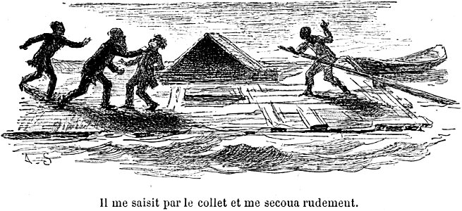 Mark Twain Les Aventures de Huck Finn illustration p202