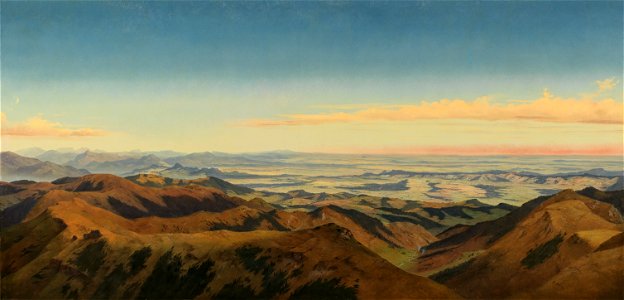 Markus Pernhart Panorama der Koralpe 1867 3