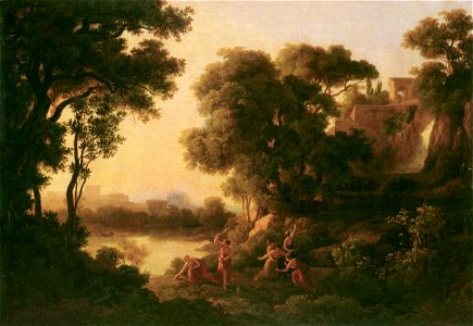 Markó, Károly - The Death of Eurydike (1847)