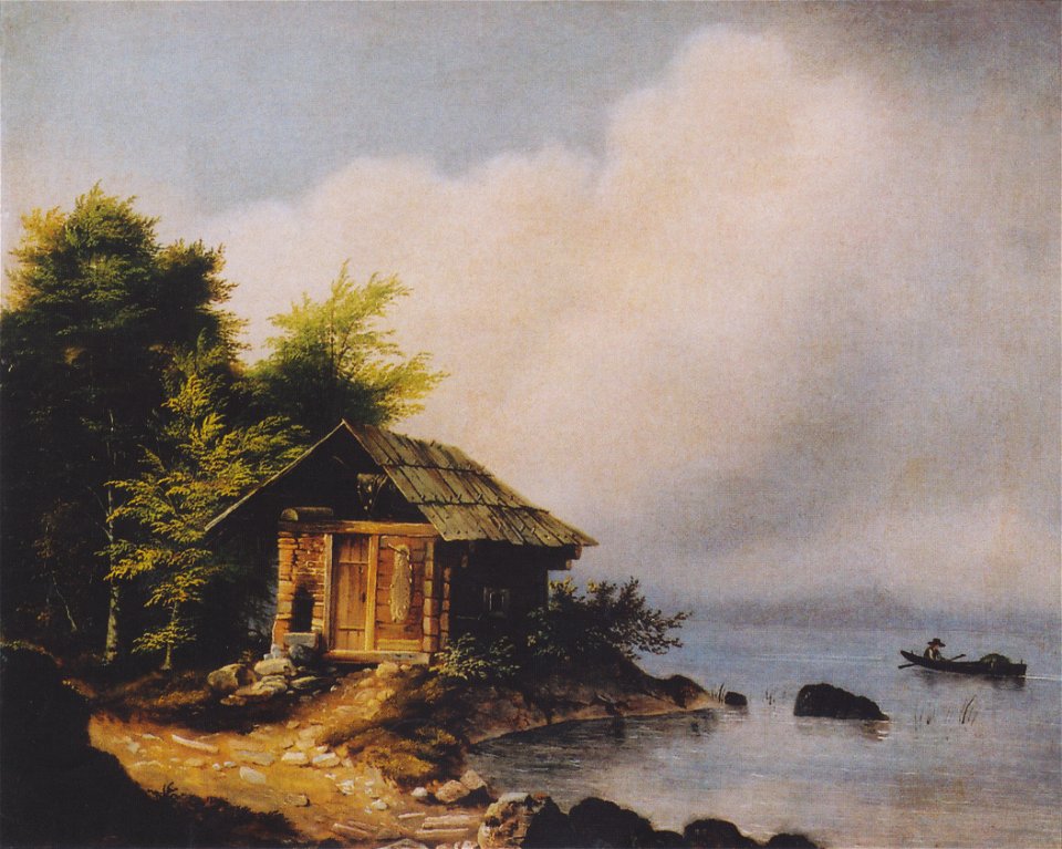 Markus Pernhart - Fischerhütte am See