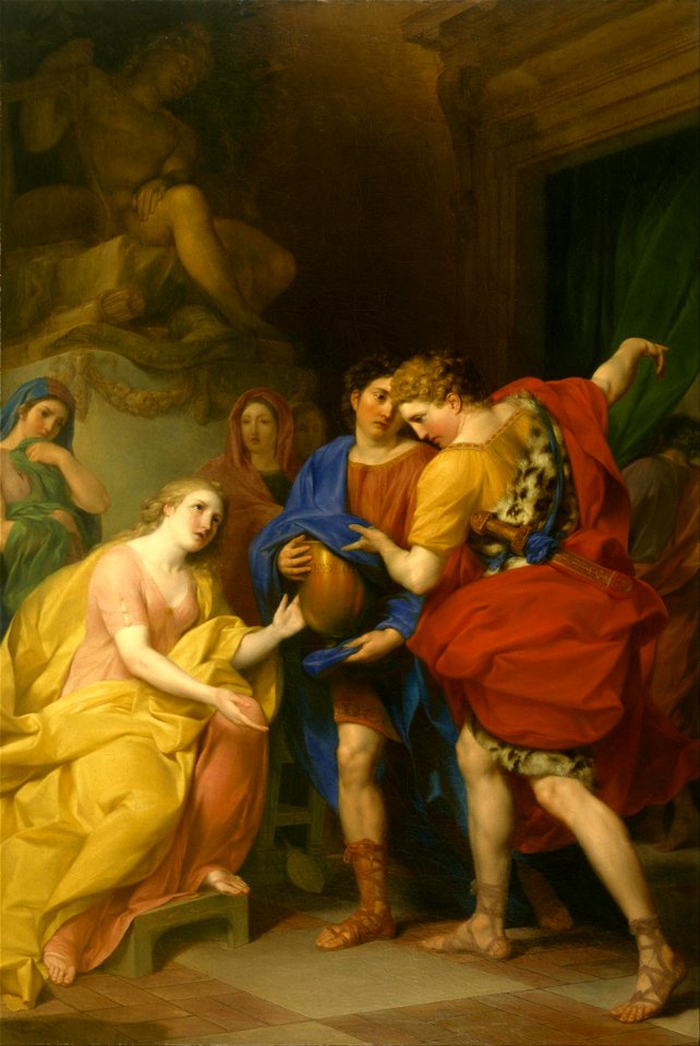 Anton von Maron - The Return of Orestes - Google Art Project