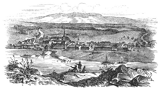 Marktsteft Illustration Stumpf 1852