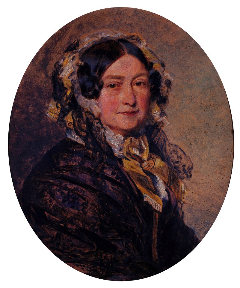 Marshall Claxton (1813-81) - Victoria, Duchess of Kent (1786-1861) - RCIN 408955 - Royal Collection