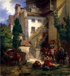 Marksmen in Merano (Johan Christoffer Boklund) - Nationalmuseum - 17942FXD