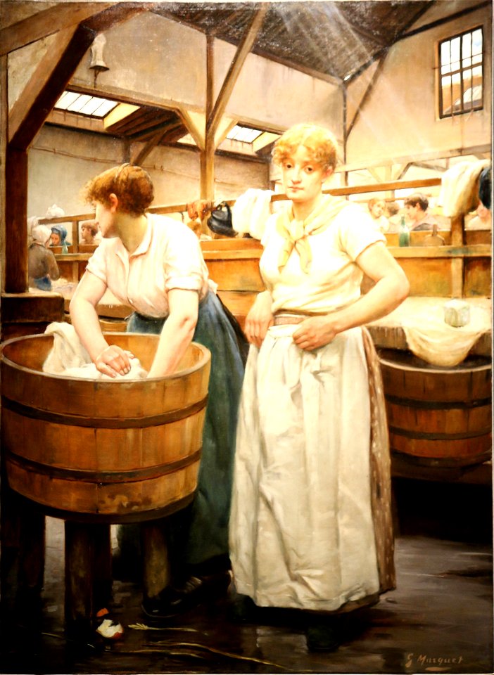 Marquet Gaston - Le lavoir