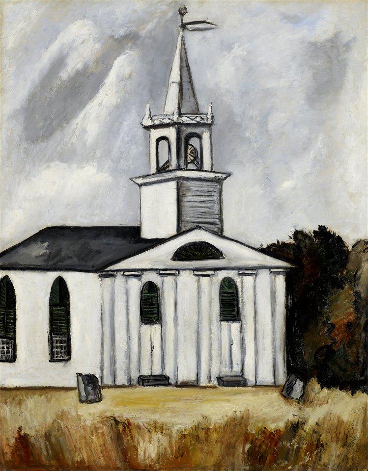 Marsden Hartley - Church at Head Tide ^2 - 64.43.1 - Minneapolis Institute of Arts