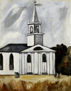 Marsden Hartley - Church at Head Tide ^2 - 64.43.1 - Minneapolis Institute of Arts. Free illustration for personal and commercial use.