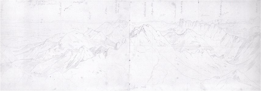 Markus Pernhart - Hochstuhl-Panorama - 1864