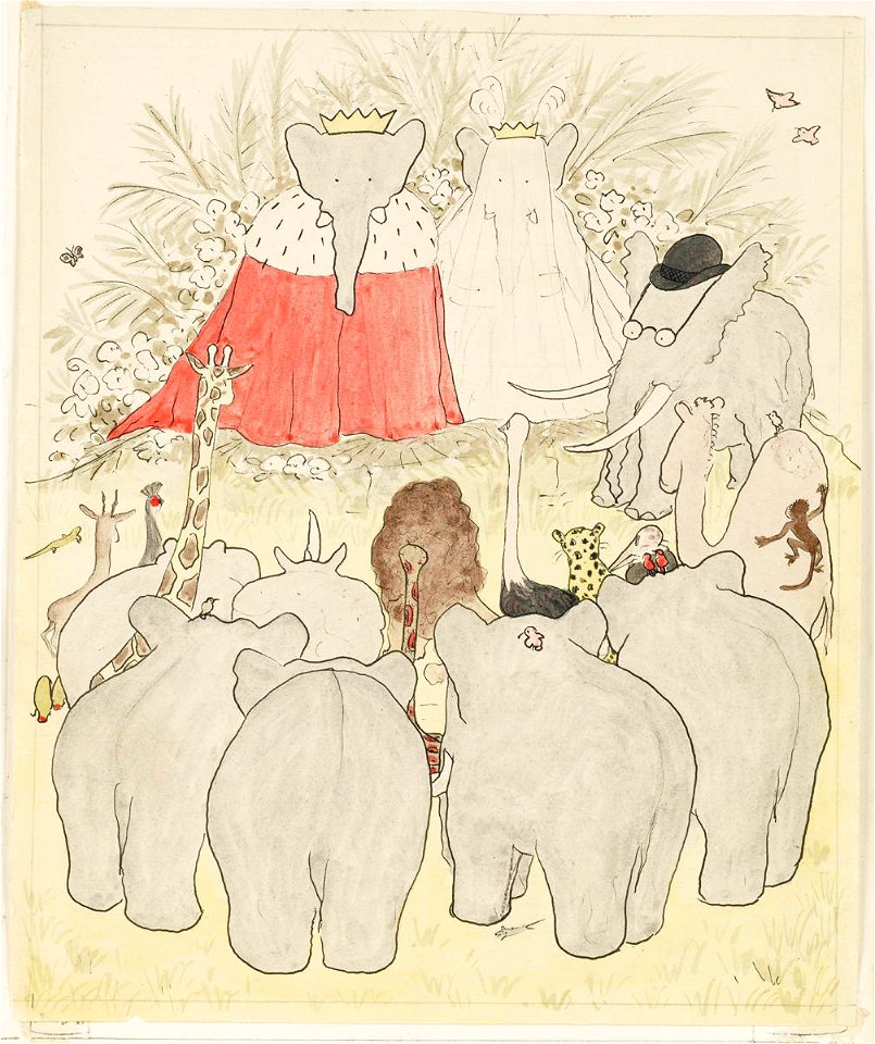 Marriage and coronation of King Babar and Queen Celeste