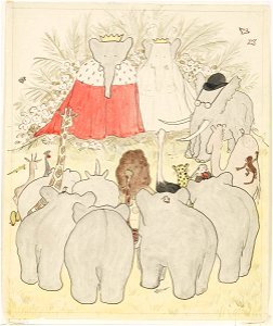 Marriage and coronation of King Babar and Queen Celeste