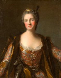 Marquise de Broglie (1718-1777) as Sultana (Jean-Marc Nattier) - Nationalmuseum - 18145