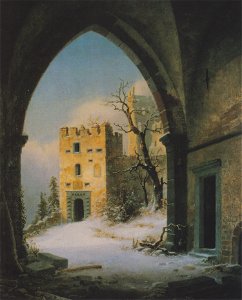 Markus Pernhart - Burgtor im Winter
