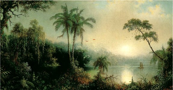 Martin Johnson Heade - Sunrise in Nicaragua