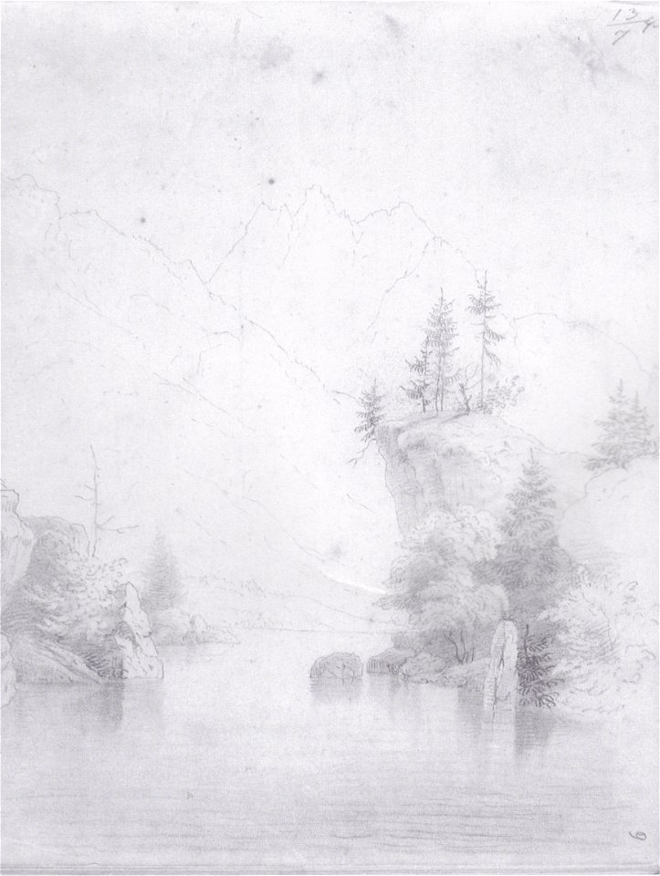 Markus Pernhart - Bergsee - 1845