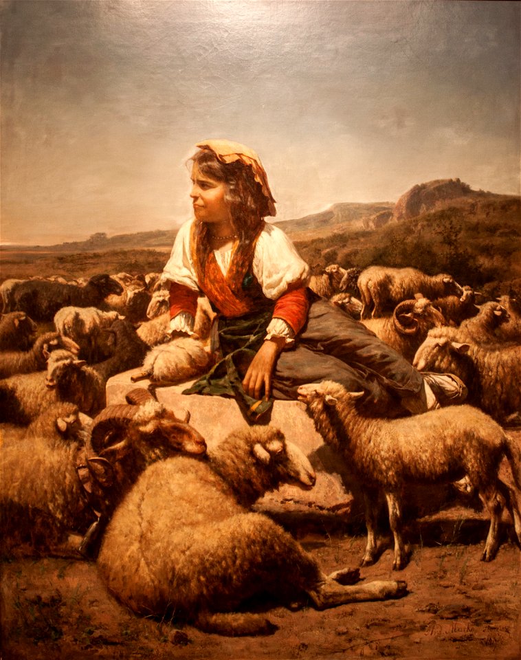 Markó, András - Shepherd Girl